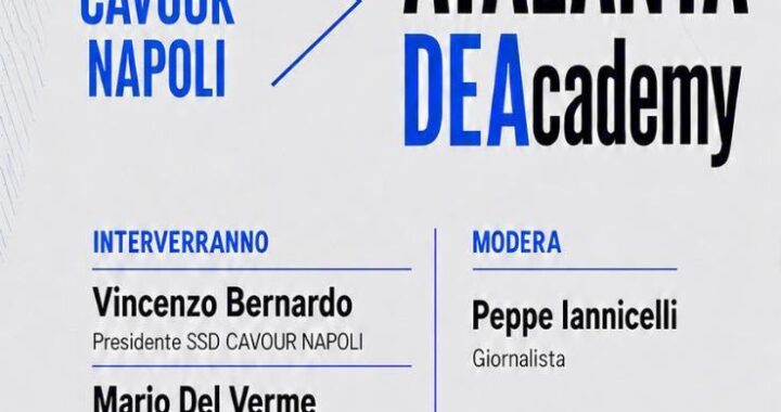 SSD Cavour Napoli-DEAcademy Atalanta, progetto sociale e sportivo: ”Non tutti diventeranno campioni ma tutti devono diventare se stessi”