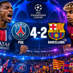 Champions League, PSG spettacolare preoccupa l’infortunio di Kvaratskhelia